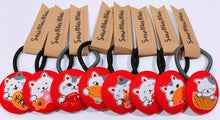 Load image into Gallery viewer, Hair Ties | Large | Red Cat