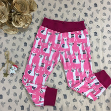 Load image into Gallery viewer, Toddler Pants | Pink Llamas