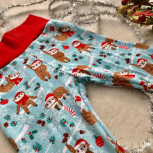 Load image into Gallery viewer, Toddler Pants | Holiday Sloths | Gender Neutral