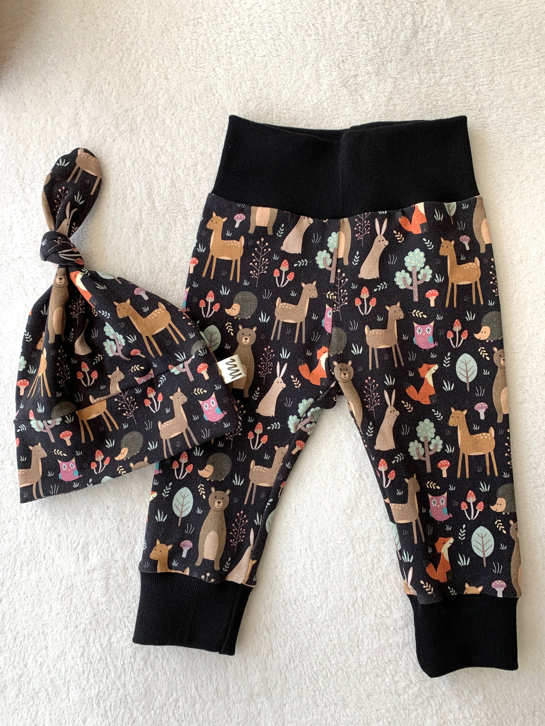 Toddler Pants | Woodland Animals | Gift Set