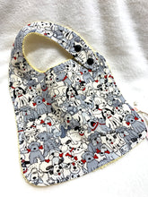 Load image into Gallery viewer, Dogs Bib + Burp Cloth | Gift Set
