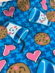 Baby Bibs | Cookies & Milk Flannel