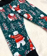 Load image into Gallery viewer, Toddler Pants | Holiday Bears | Gender Neutral