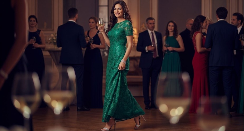 What Colour Shoes Should You Pair with a Dark Green Dress?