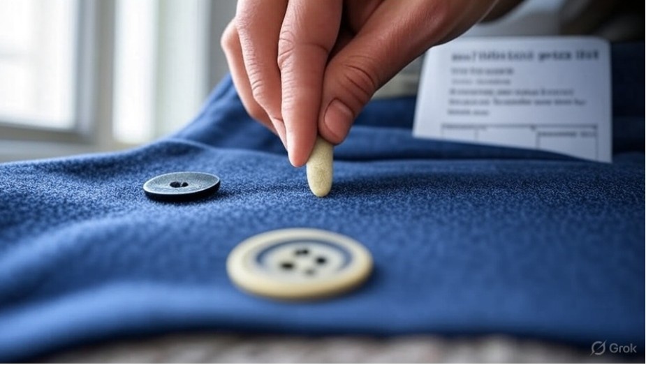 A Guide to Sew Button on Pants