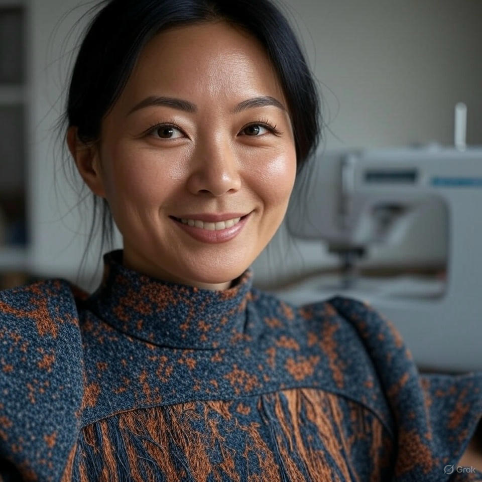 Mia Chen — Fashion Creator & Upcycling Advocate