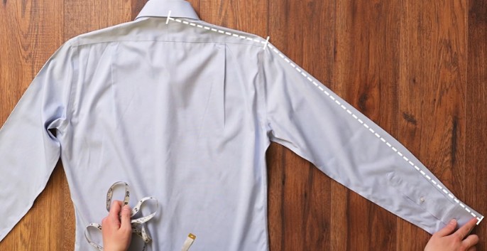 Get The Total Sleeve Length