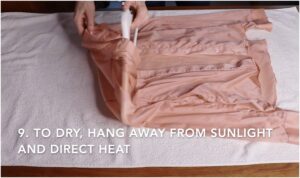 Air Dry Right- How to Clean Satin