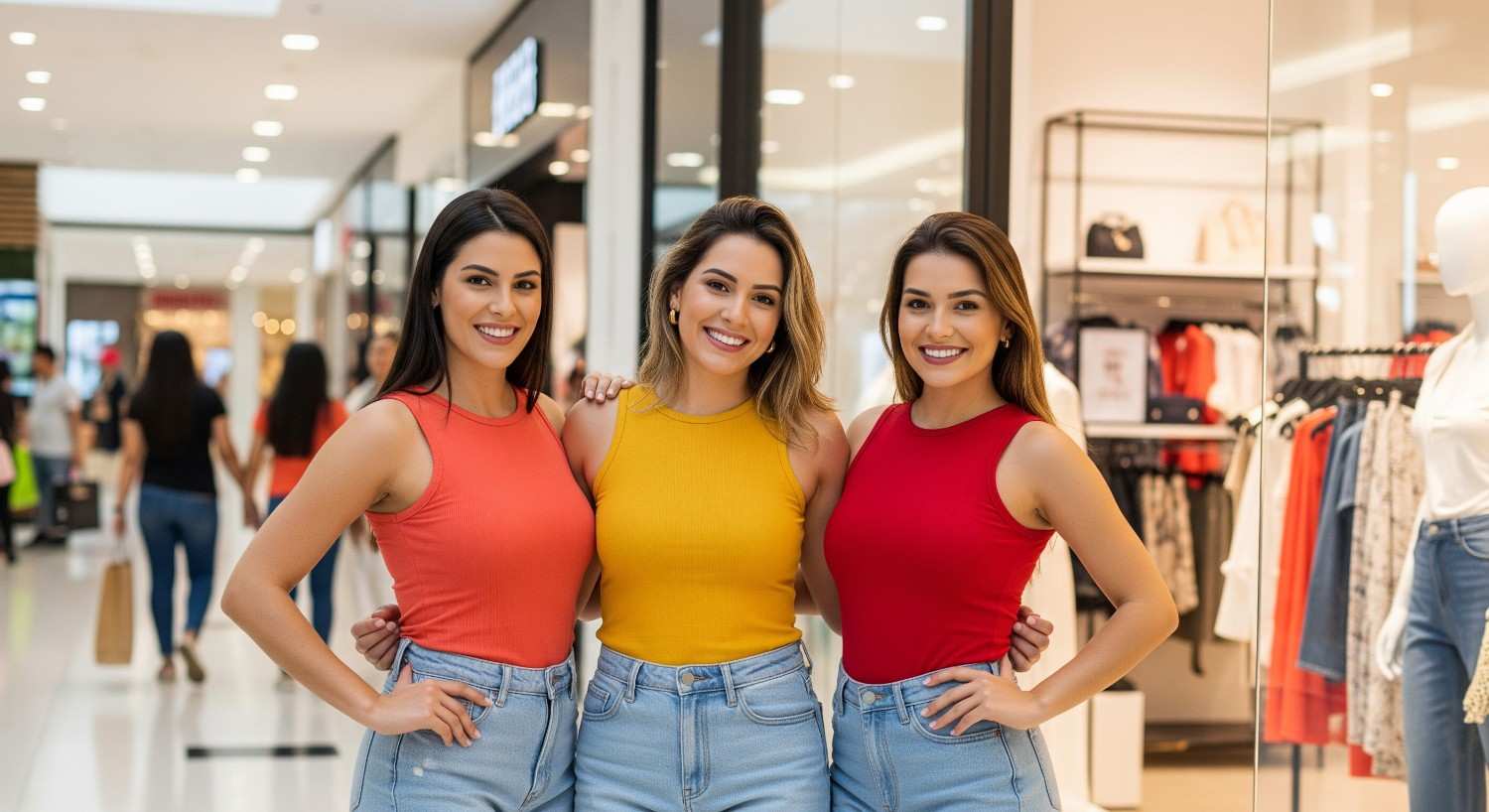 Bold & Bright Colors That Go Well With Light Blue Shorts