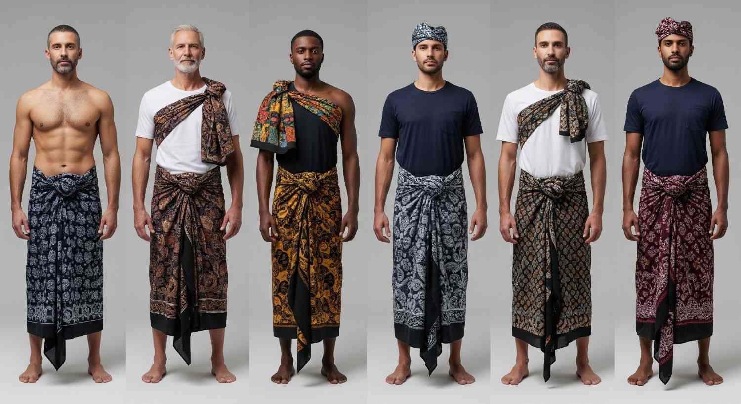 How To Tie A Sarong For Men