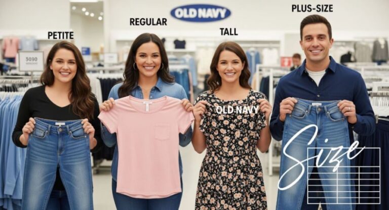 Old Navy Size Chart
