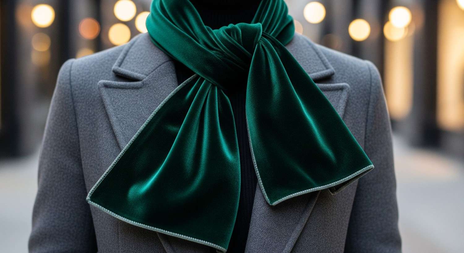 Plush And Glamorous, Velvet Scarves Add Texture And Depth To Evening Looks.