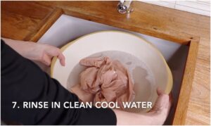 Rinse Clear- How to Clean Satin