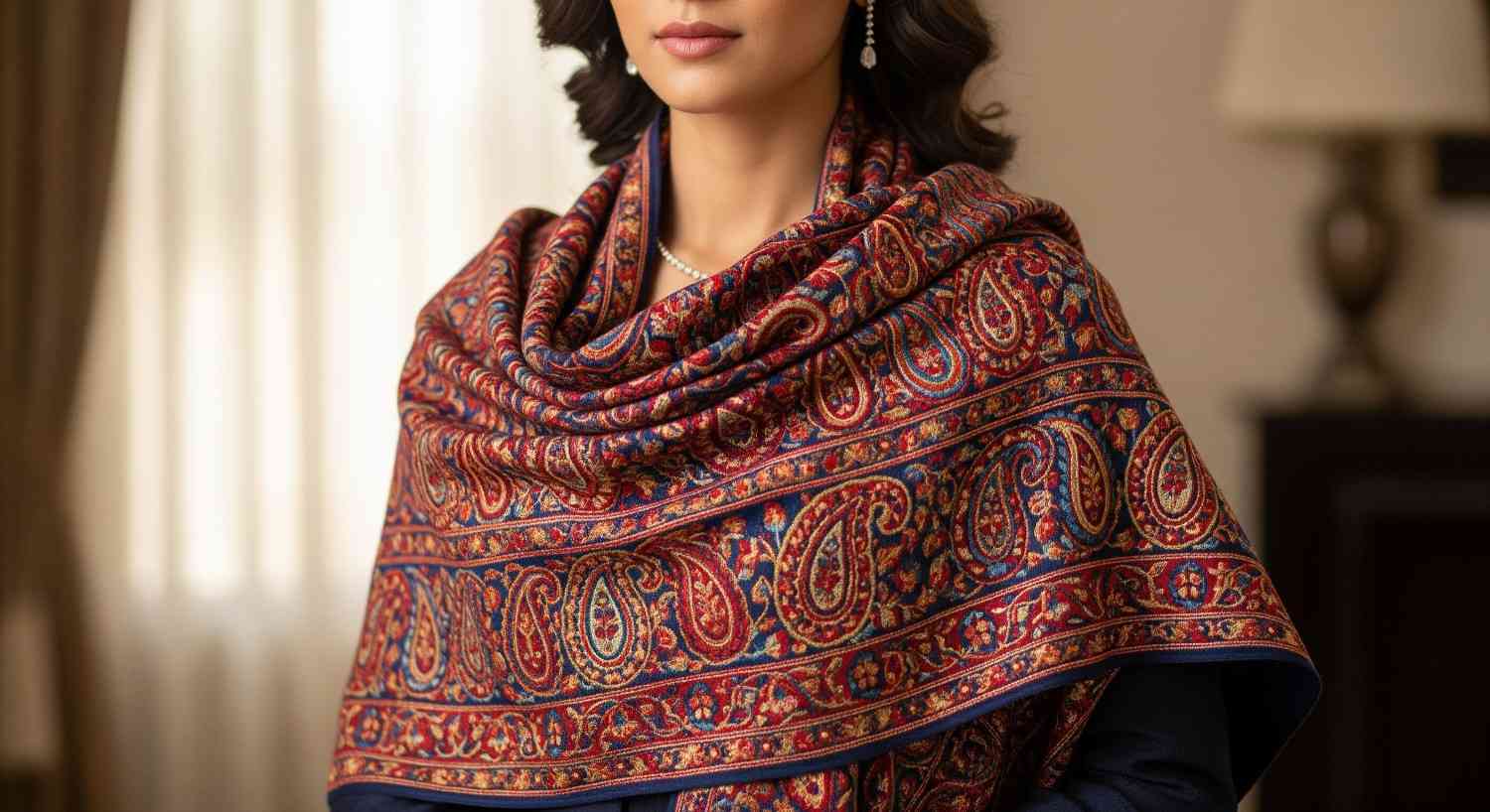 The Kashmir Shawl, In Particular, Is Known For Intricate Weaves And Cultural Heritage