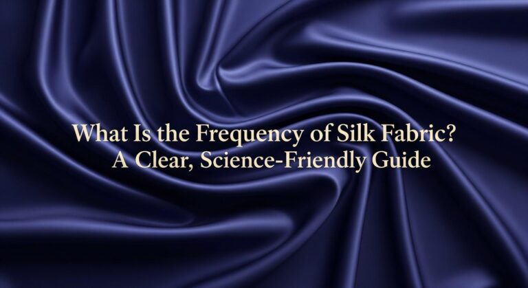 What Is The Frequency Of Silk Fabric A Clear, Science Friendly Guide