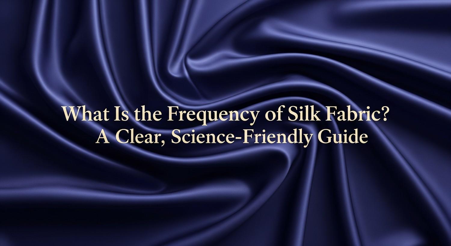 What Is The Frequency Of Silk Fabric A Clear, Science Friendly Guide