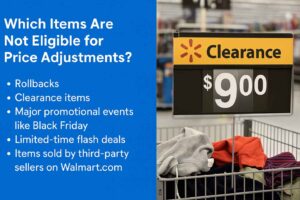 Which Items Are Not Eligible For Price Adjustments