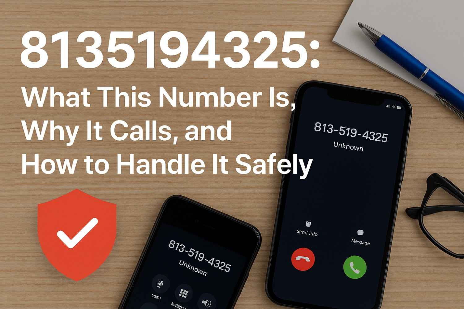 8135194325 What This Number Is, Why It Calls, and How to Handle It Safely