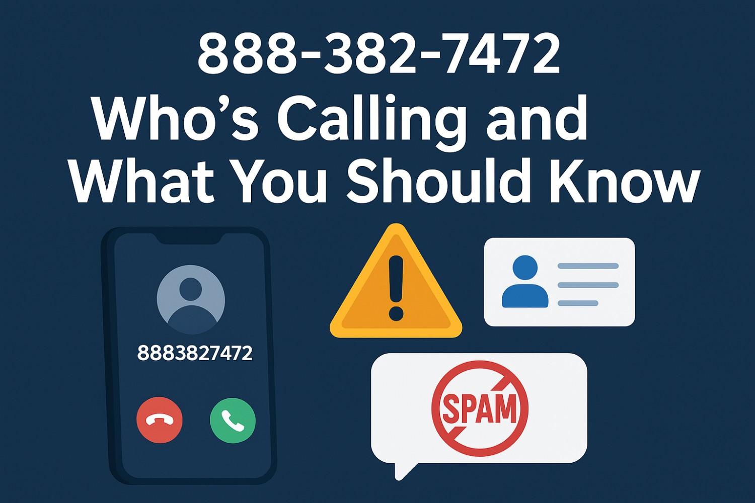 888-382-7472 — Who’s Calling and What You Should Know
