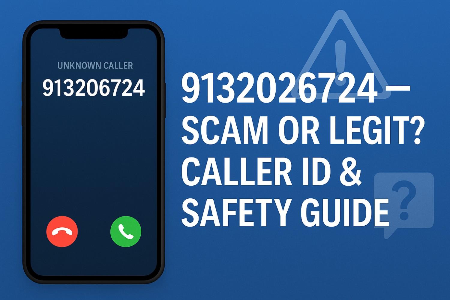 9132026724 — Who’s Calling and What Should You Do