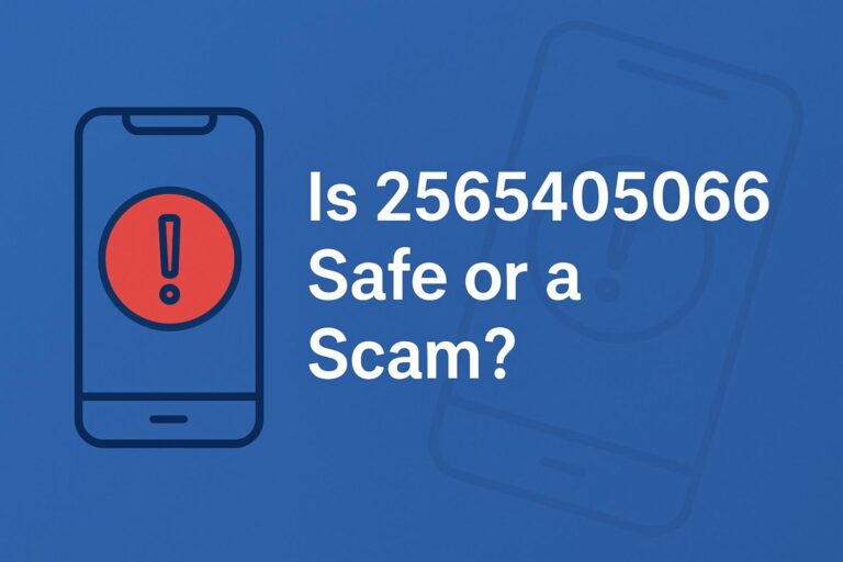 Is 2565405066 Safe or a Scam