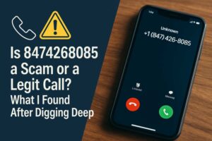 Is 8474268085 a Scam or a Legit Call