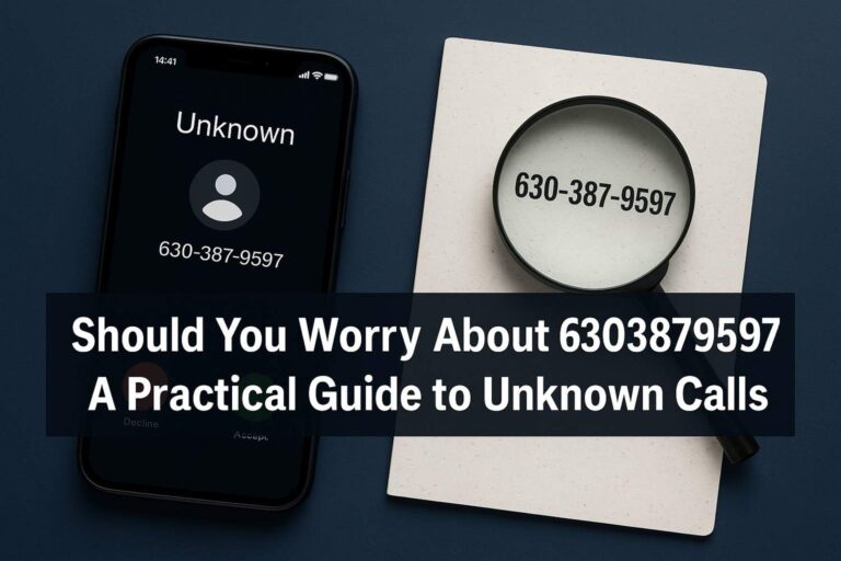 Should You Worry About 6303879597